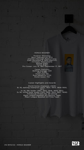 412® Honus Wagner LS Tee