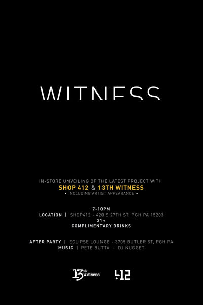 412® x 13thwitness: September/2013 – Shop 412