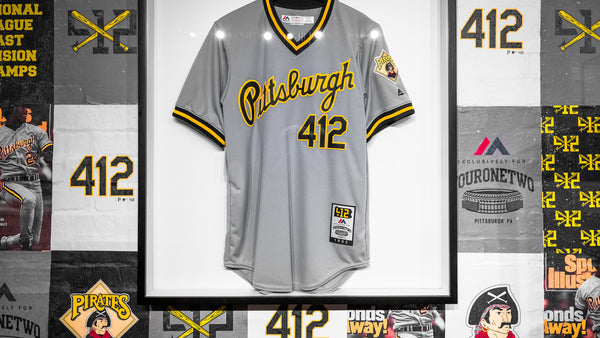 Pittsburgh Pirates Jersey Adult XL Script MLB Baseball Dynasty Men