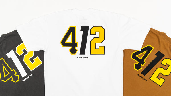 Pittsburgh 412 Letters Gifts' Men's Premium T-Shirt